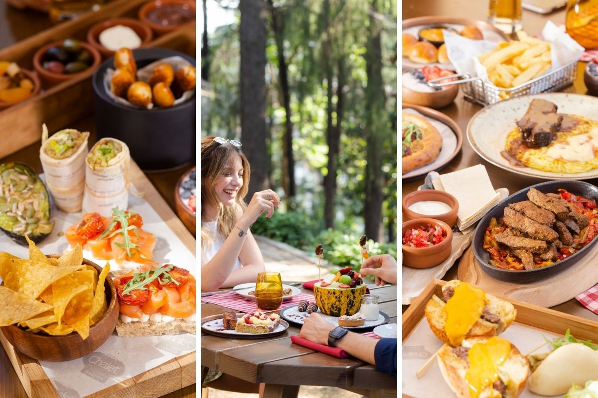 Chalet Garden’da brunch keyfi